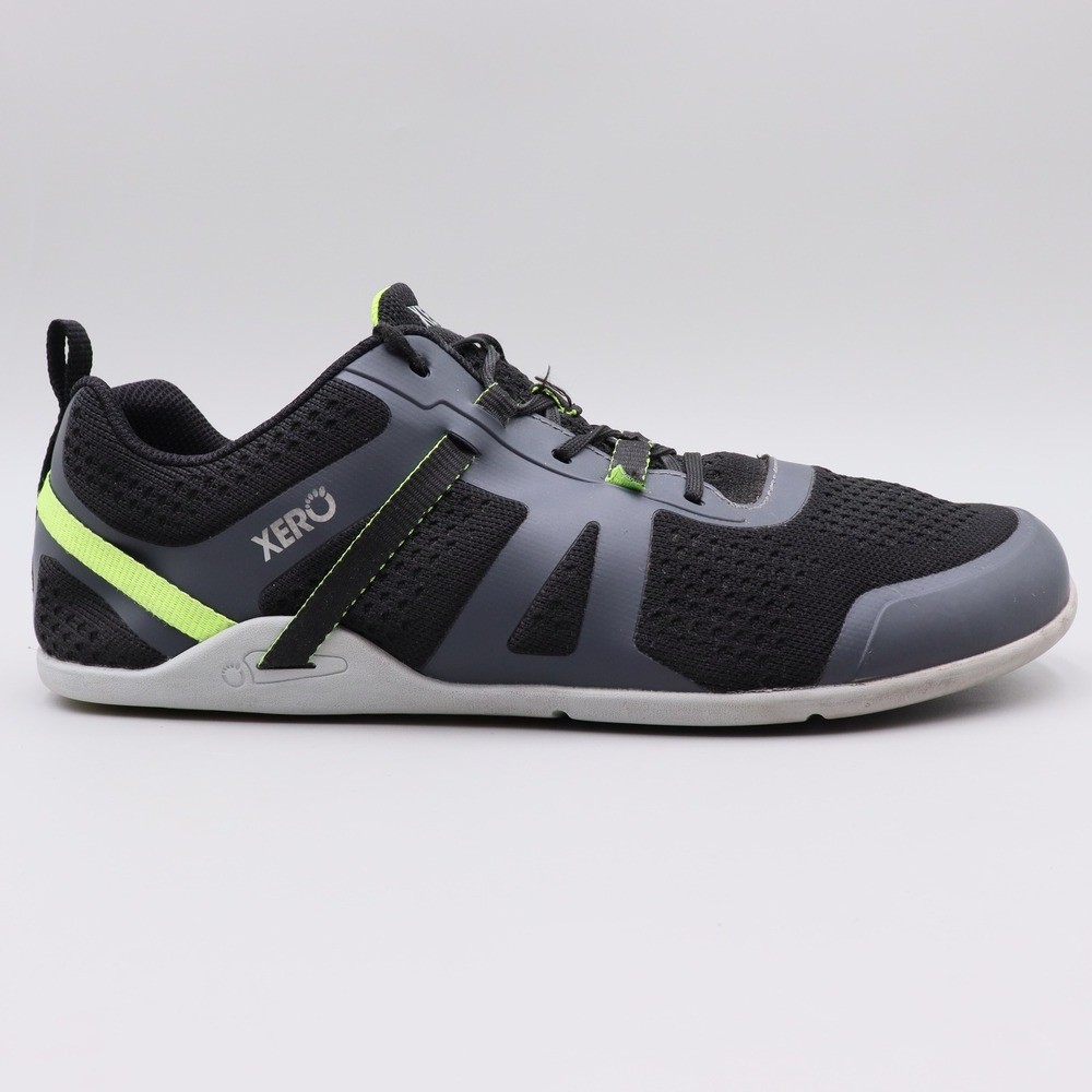 Xero Shoes Prio Neo Mens Size 12 US Black Grey  Barefoot Running Training Shoes